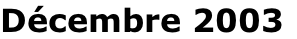 Décembre 2003