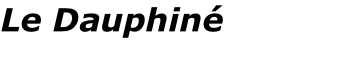 Le Dauphiné